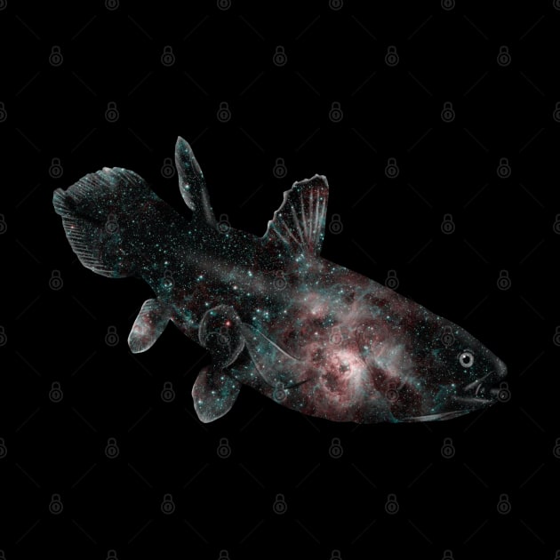 Galaxy Coelacanth by Kristal Stittle