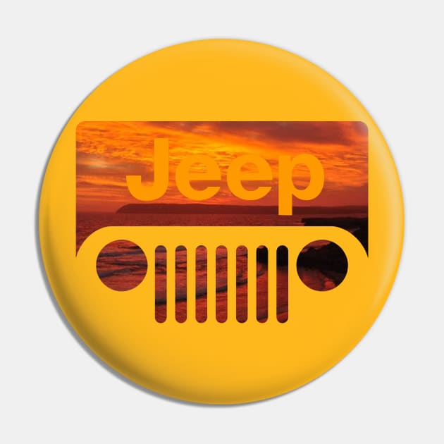 Grill Jeep Pin by Leopards