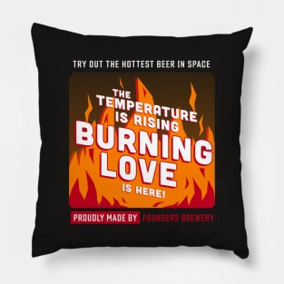 Deep Rock Galactic Burning Love Beer from the Abyss Bar Pillow