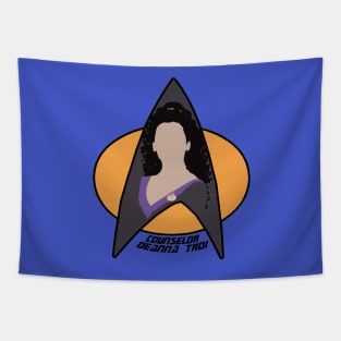 Counselor Troi - Purple Tapestry