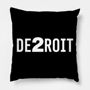 DE2ROIT Pillow