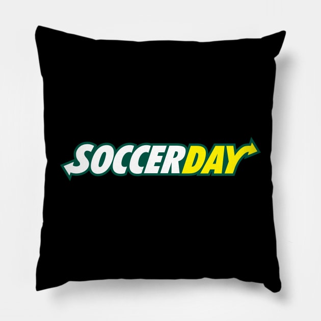 Soccer Day Pillow by Merchsides