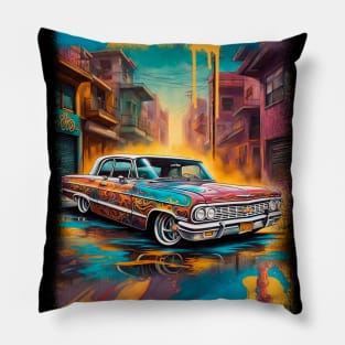 LOWRIDER CHEVY 1964 Pillow