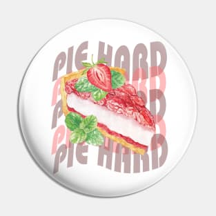 Happy Thanksgiving Day Cute Pie Lover Design Pin