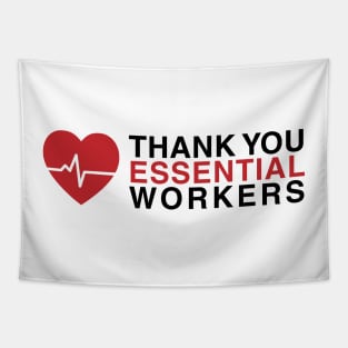 Thank You Essential Workers Tapestry