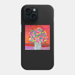 Colour pop abstract florals Phone Case