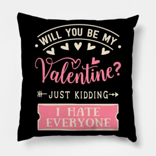 Will You Be My Valentine Pillow