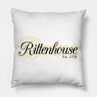 Timeless Rittenhouse Est 1778 Pillow