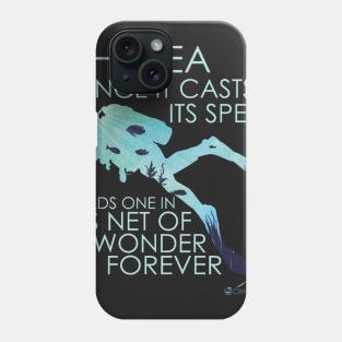 The Sea Once It Casts its Spell Phone Case