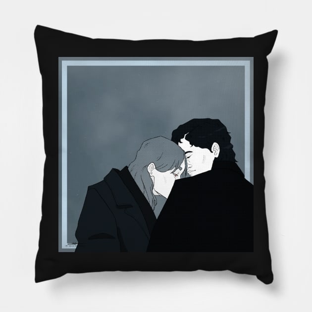 cozy loustat Pillow by spvce-oddity