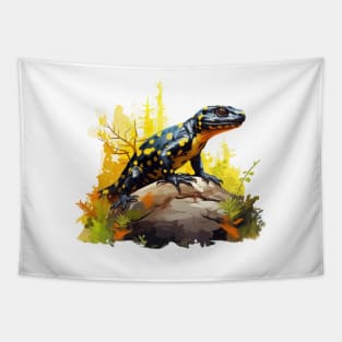 Fire Salamander Tapestry