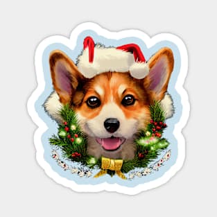 Merry Corgmas! Magnet