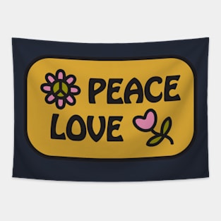 Peace and Love Tapestry