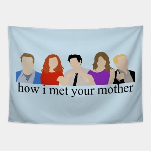 HIMYM (Minimalist Print with Text) Tapestry