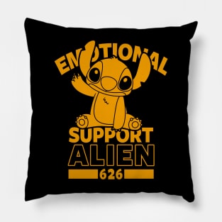 Emotional Support Alien Pillow