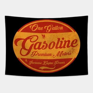 Vintage Gasoline Sign Tapestry