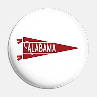 Alabama Pennant Pin