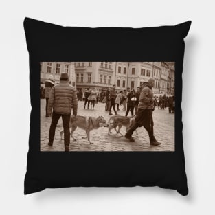 The Wolves of Prague Pillow