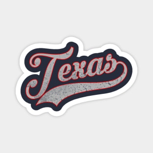 Texas Baseball Magnet