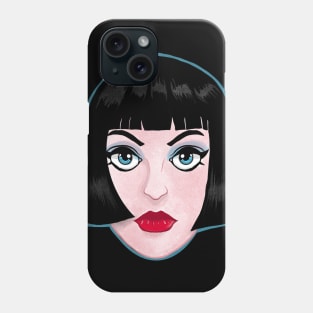 Film Noir Femme Phone Case