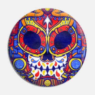 Warrior mask Pin