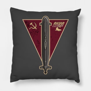 Soviet Submarine - Akula Class Pillow