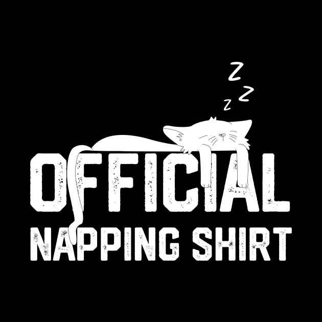 official napping shirt by spantshirt