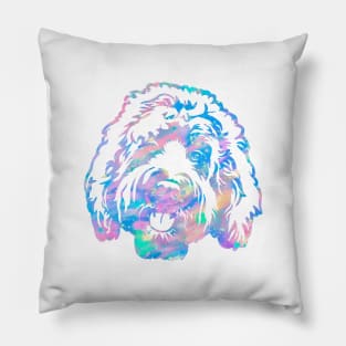 Golden doodle Pillow