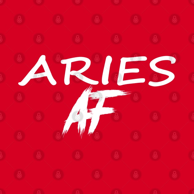 ARIES AF WHITE by Everyday Magic