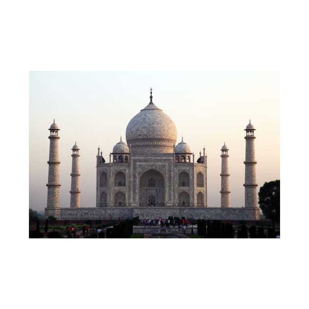 The Taj Mahal at dawn by JohnDalkin
