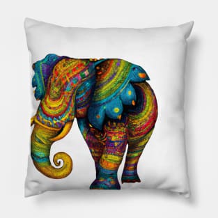 Bohemian Elephant Pillow