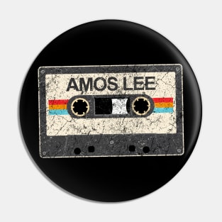 Amos Lee kurniamarga vintage cassette tape Pin