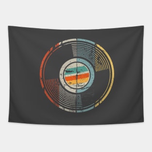 70s 80s 90s vintage Retro Look Analog Record Gift Tapestry