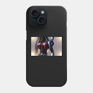 Seamless Futuristic Mech XIV Phone Case