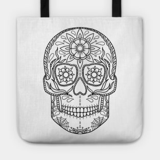 HomeSchoolTattoo SugarSkull Tote