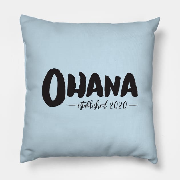 Ohana Pillow by tinkermamadesigns