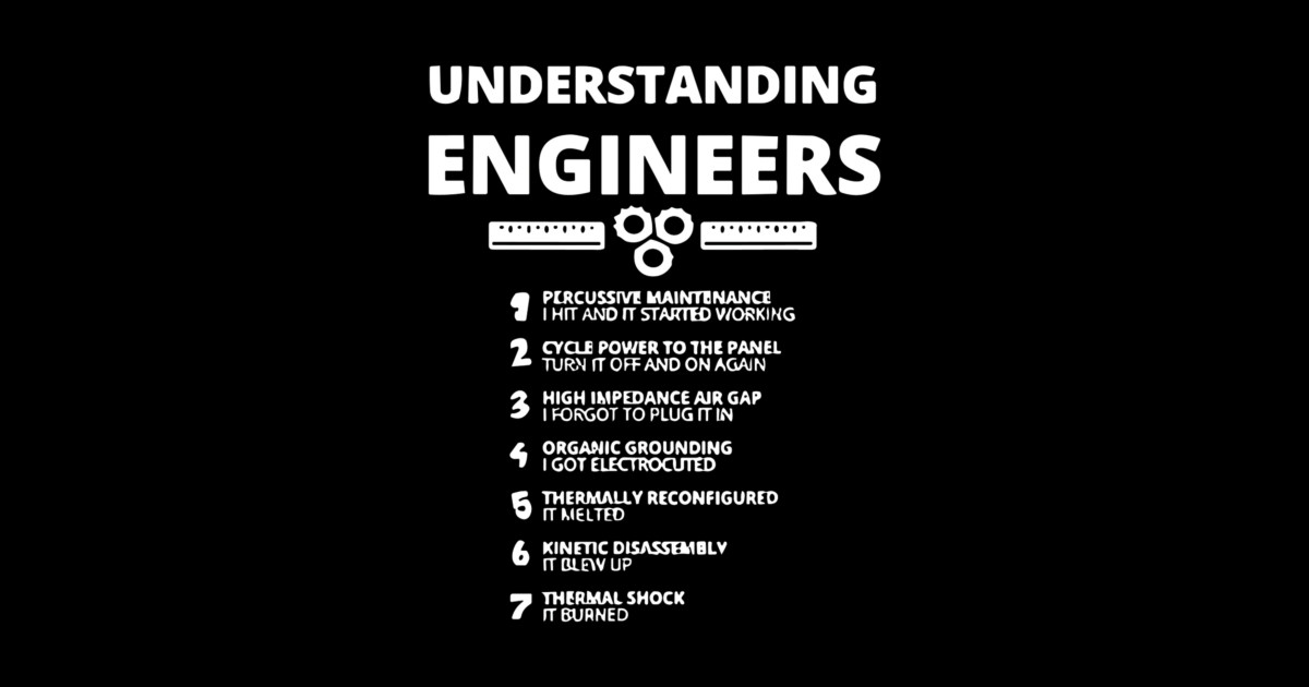 Understanding Engineering - Understanding Engineering - Sticker | TeePublic