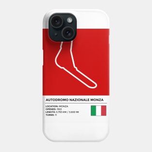 Autodromo Nazionale Monza [info] Phone Case