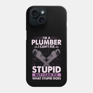 Plumber Funny Phone Case