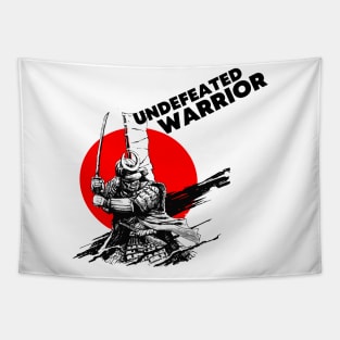 Undefeated Warrior Tapestry