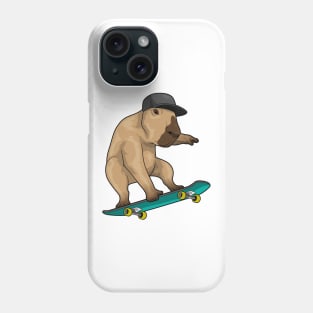 Capybara Skater Skateboard Sports Phone Case