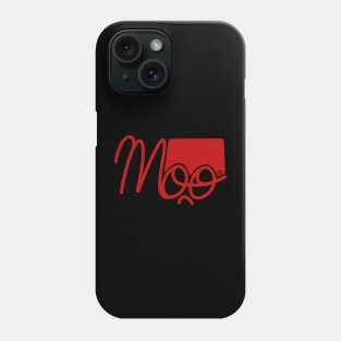 Moo1 all red Phone Case