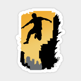 Parkour and Freerunning Magnet