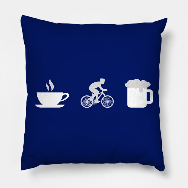 Things To Do List - Cyclist Pillow by Owl Canvas