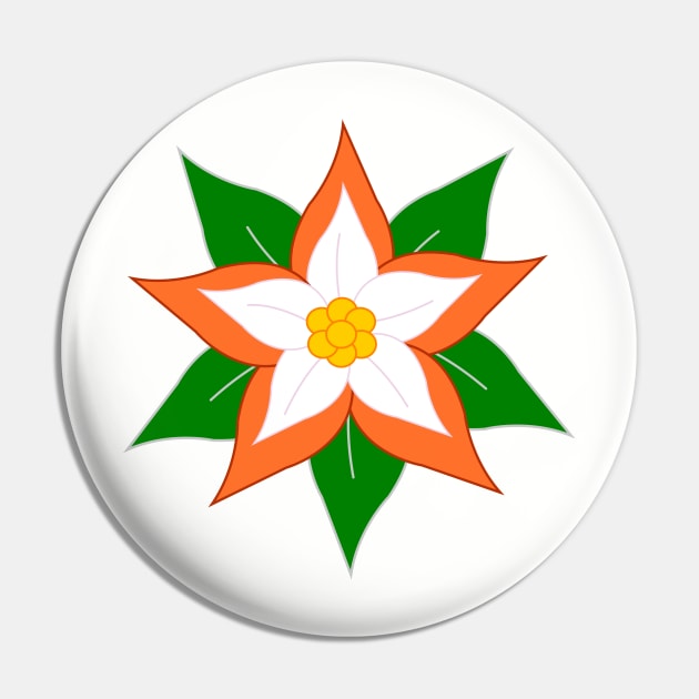 Poinsettia Pin by traditionation