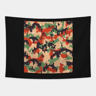 Swiss Army Camouflage Tapestry