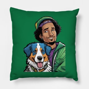 Rappers with Puppies Pillow