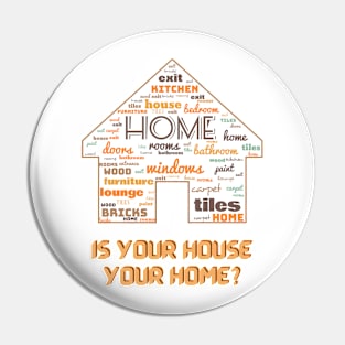 House of words. Is your house your home? #2 Pin