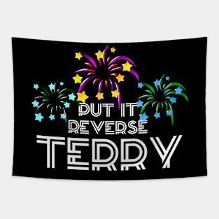 Put It Reverse Terry Tapestry