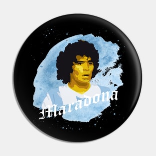 DIEGO MARADONA SOCCER LEGEND Pin